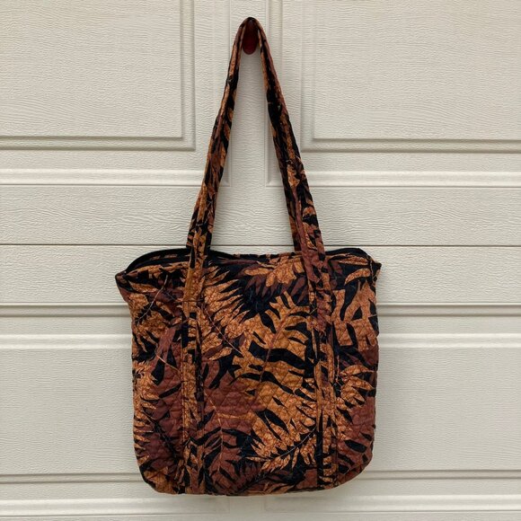 Ziptop Batik Bag with Internal and External Pockets - Picture 2 of 8